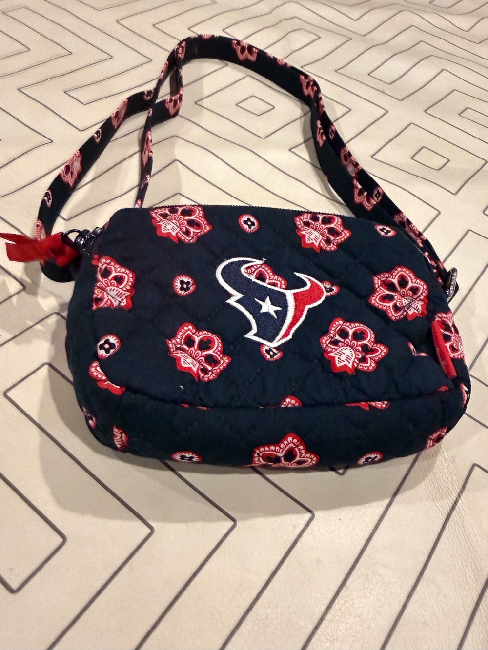 Vera Bradley Houston Texans Crossbody Purse - Picture 4 of 11